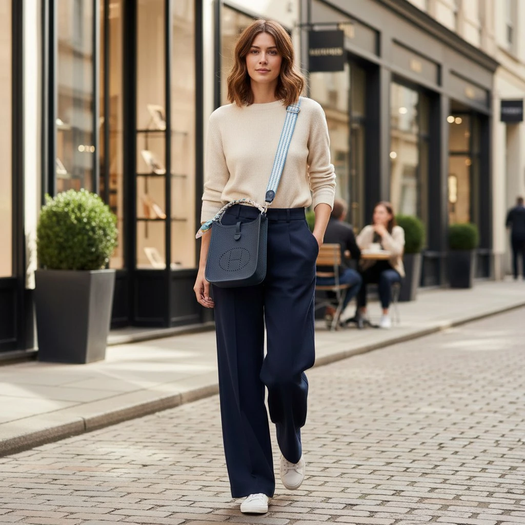 HERMES Женская сумка Evelyne 16 см 7P Clemence HERMES Женская сумка Evelyne 16 см 7P Clemence