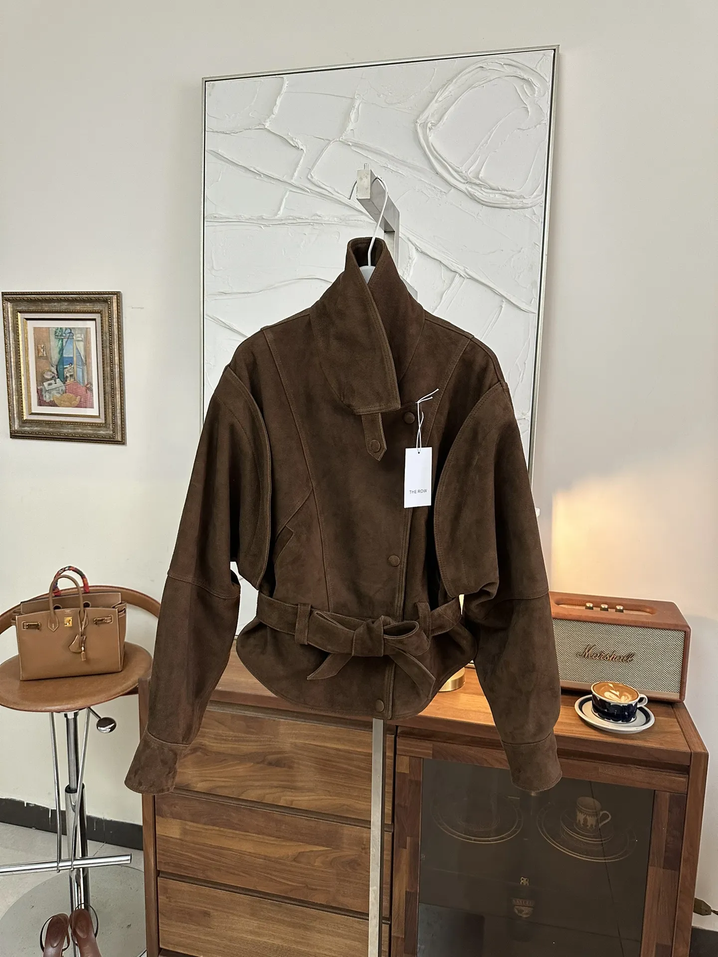 THE ROW Женский жакет из замши