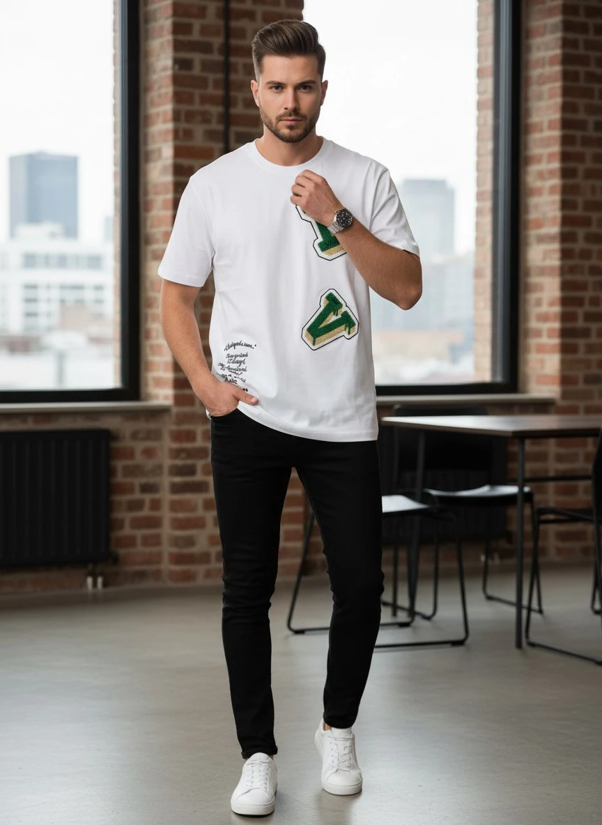 LOUIS VUITTON Мужская футболка LOUIS VUITTON Мужская футболка