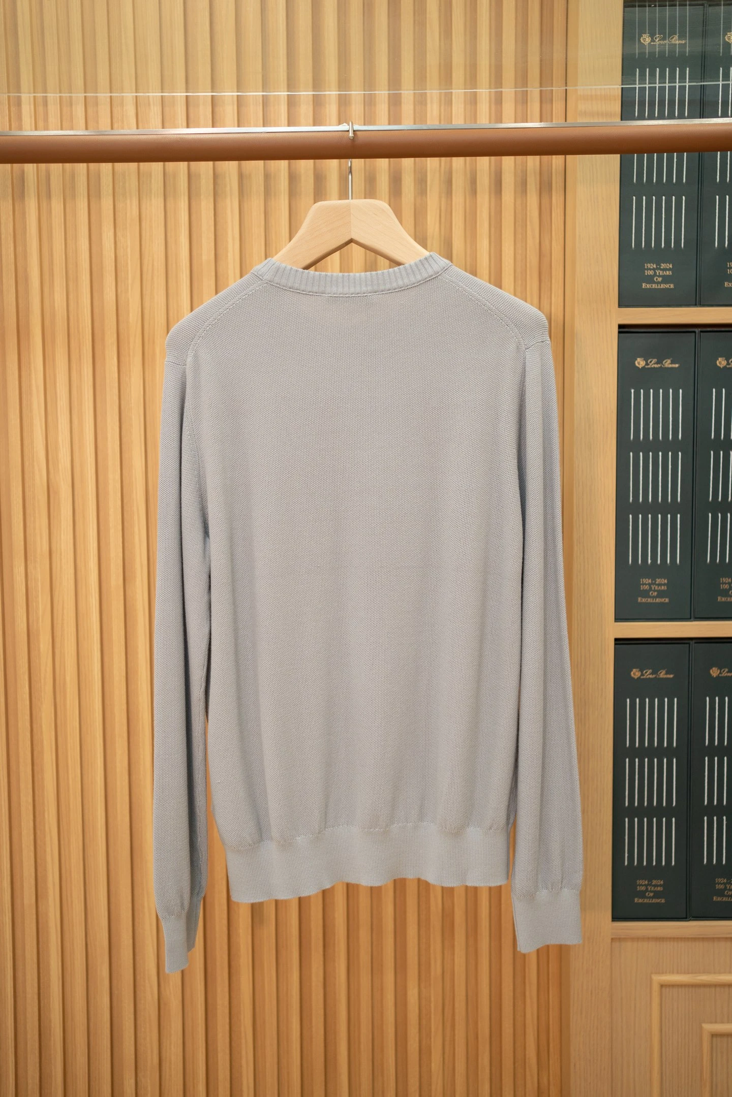 ERMENEGILDO ZEGNA Мужской свитер из кашемира с круглым воротом