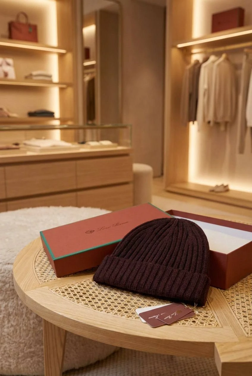 BRUNELLO CUCINELLI Мужская шапка из кашемира 