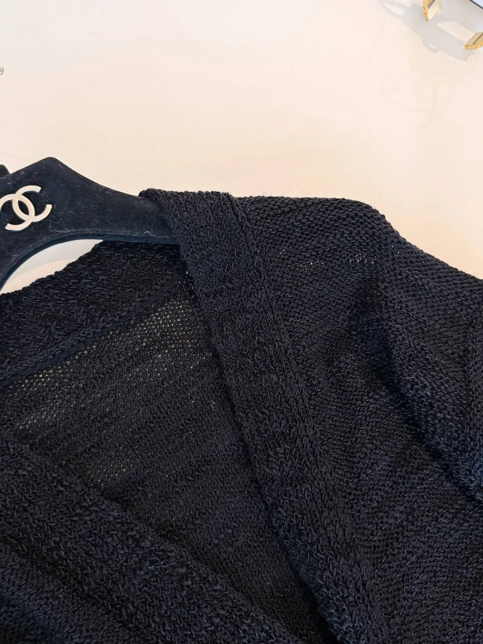 CHANEL Женский кардиган с декоративными вставками CHANEL Женский кардиган с декоративными вставками