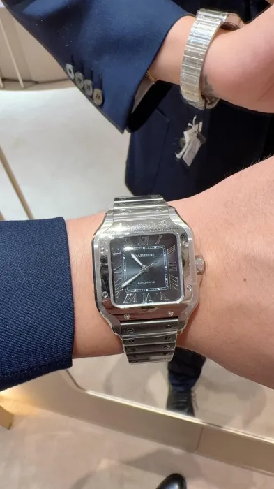 CARTIER Мужские часы Santos WSSA0061 35 мм