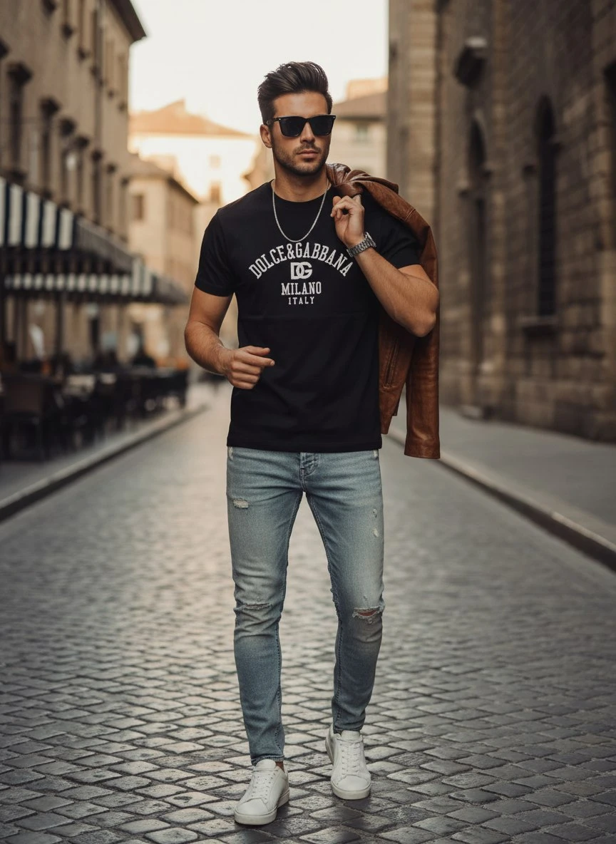 DOLCE & GABBANA Мужская футболка DOLCE & GABBANA Мужская футболка