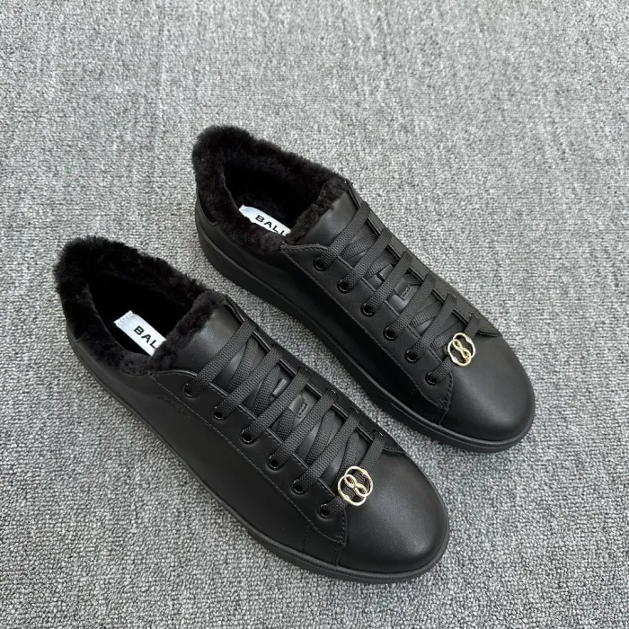 BALLY Мужские кроссовки из замши и кожи