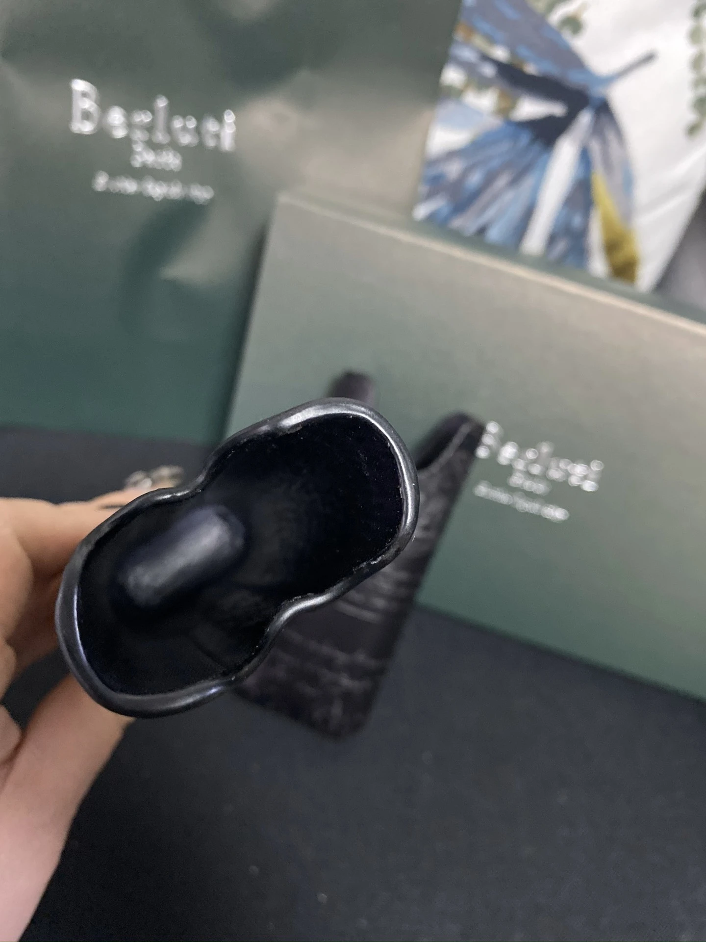 BERLUTI Кожаный футляр для сигар