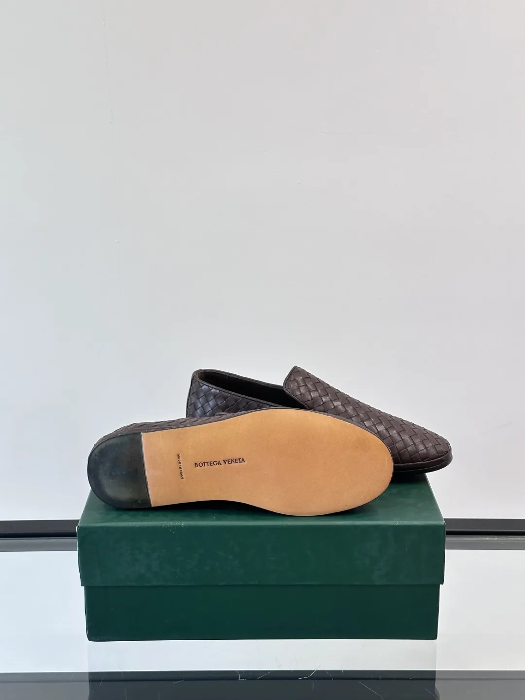 BOTTEGA VENETA Мужские мокасины из телячьей кожи BOTTEGA VENETA Мужские мокасины из телячьей кожи