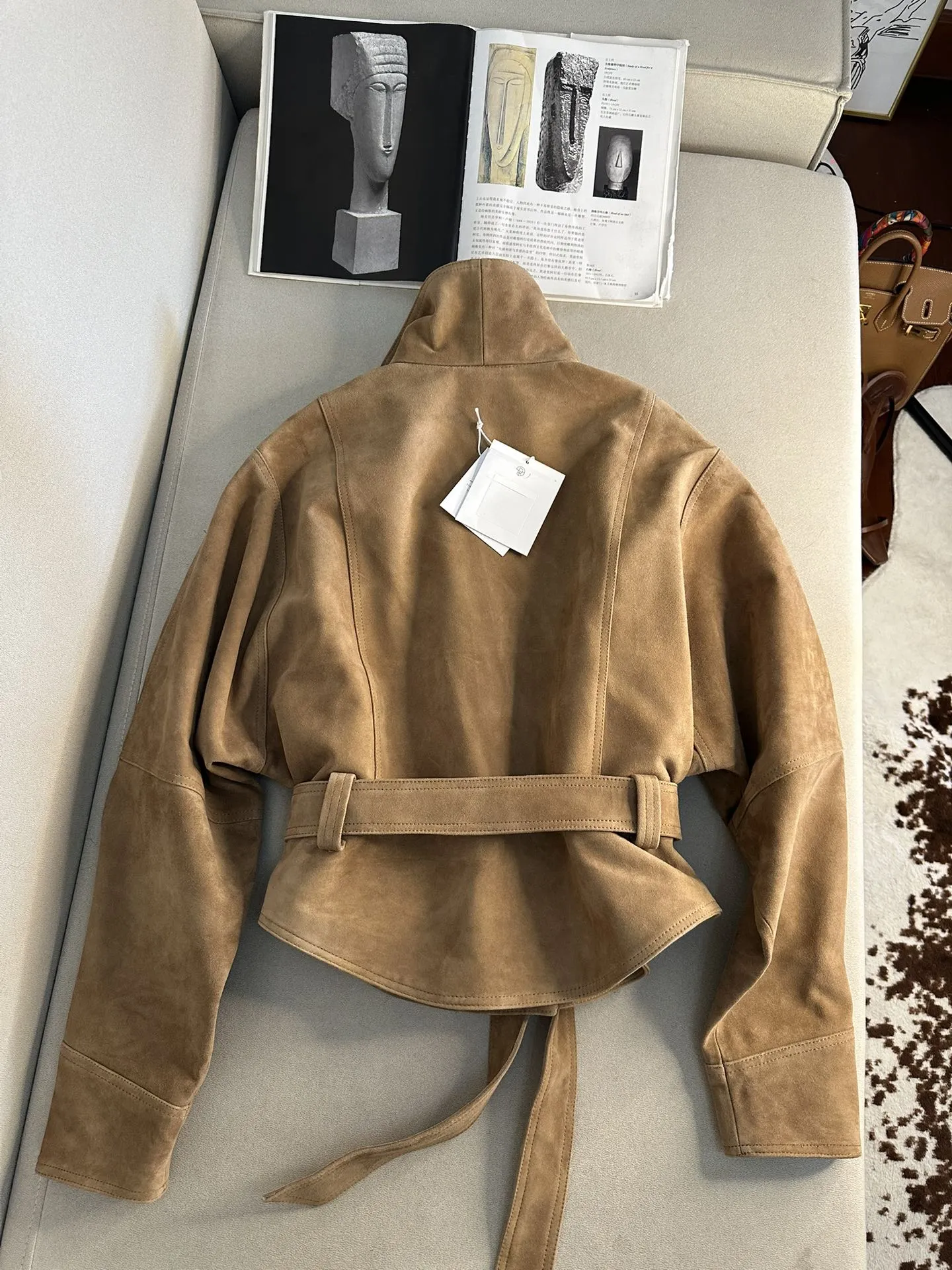 THE ROW Женский жакет из замши