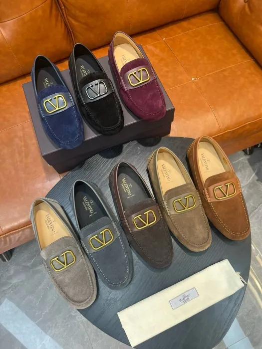 VALENTINO Мужские замшевые мокасины