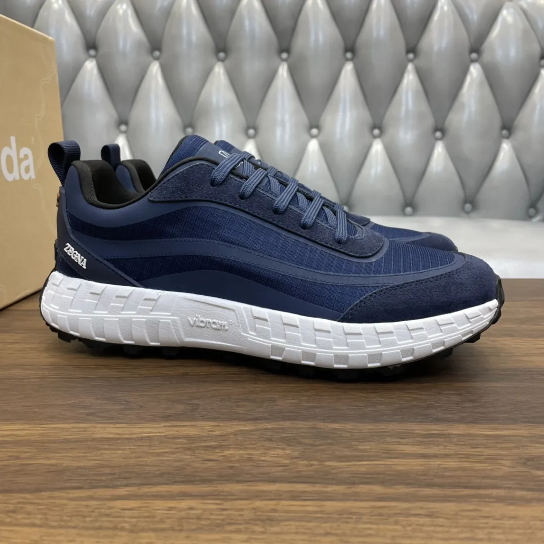 ERMENEGILDO ZEGNA Мужские кроссовки для весеннего и летнего сезона 