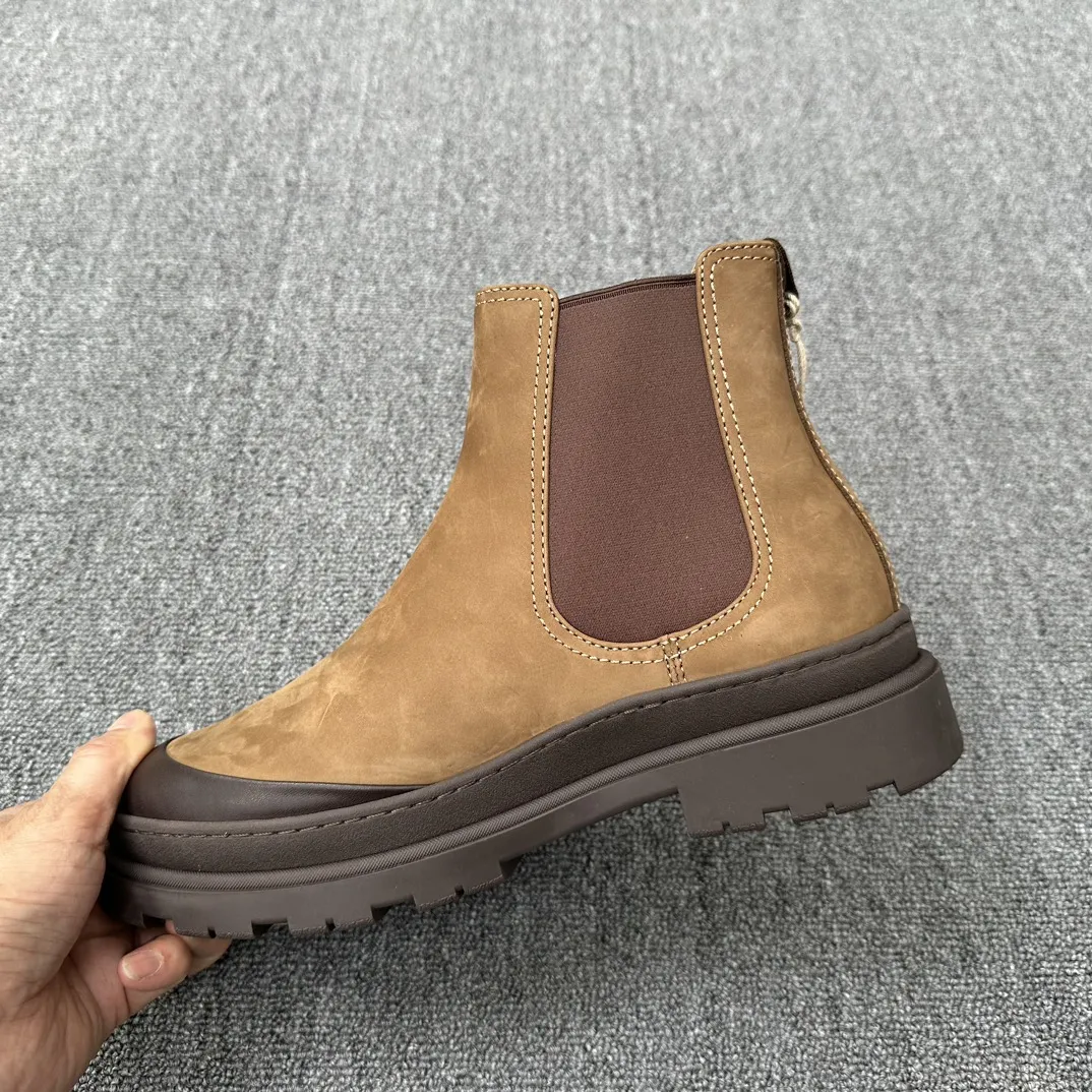 BRUNELLO CUCINELLI Мужские ботинки челси BRUNELLO CUCINELLI Мужские ботинки челси