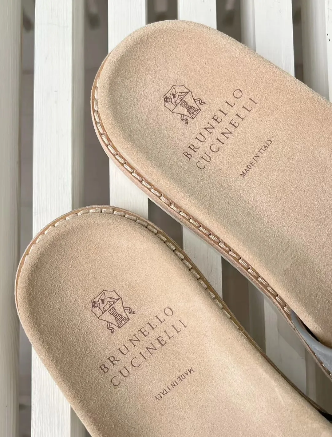 BRUNELLO CUCINELLI Мужские шлепки Urban из замши