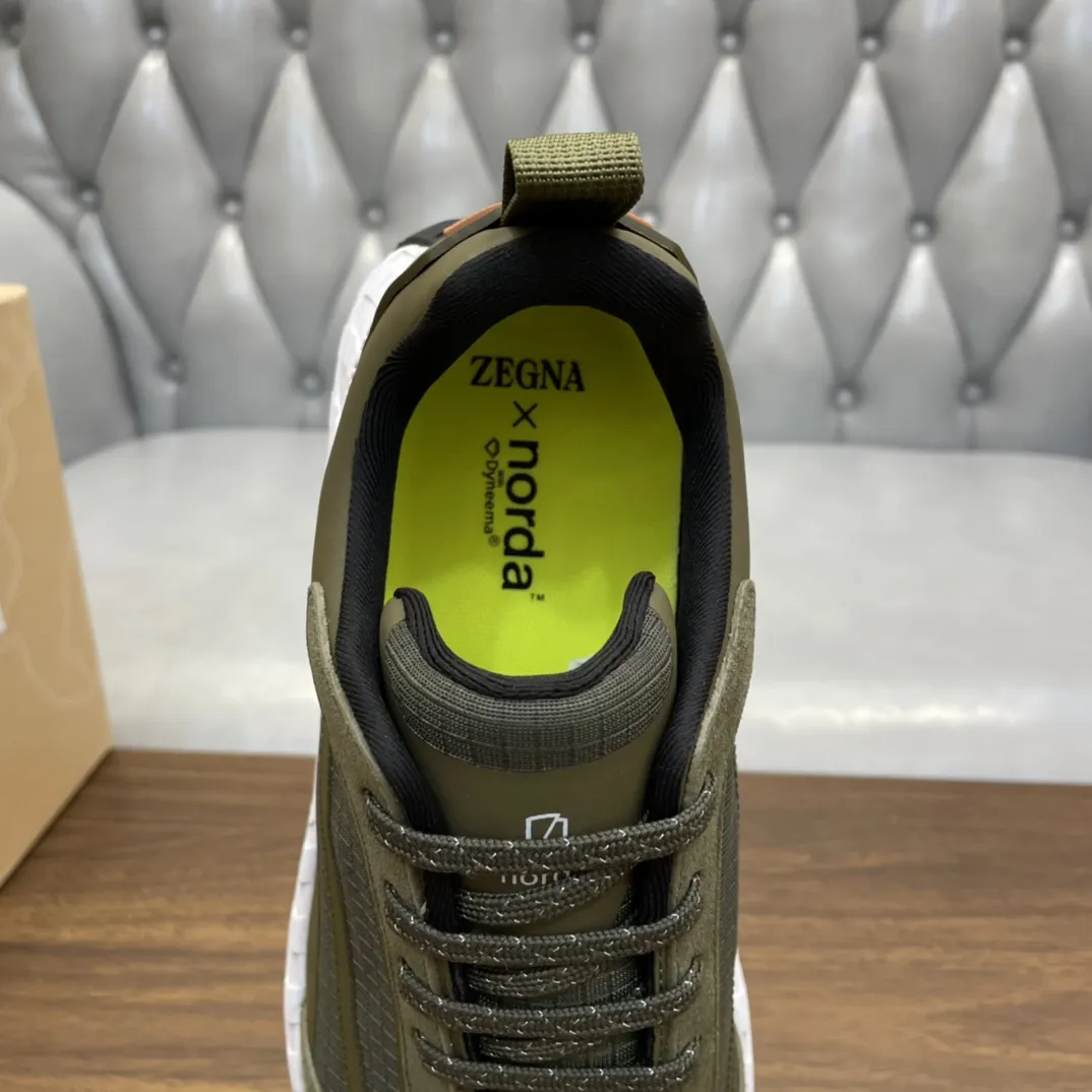 ERMENEGILDO ZEGNA Мужские кроссовки для весеннего и летнего сезона 
