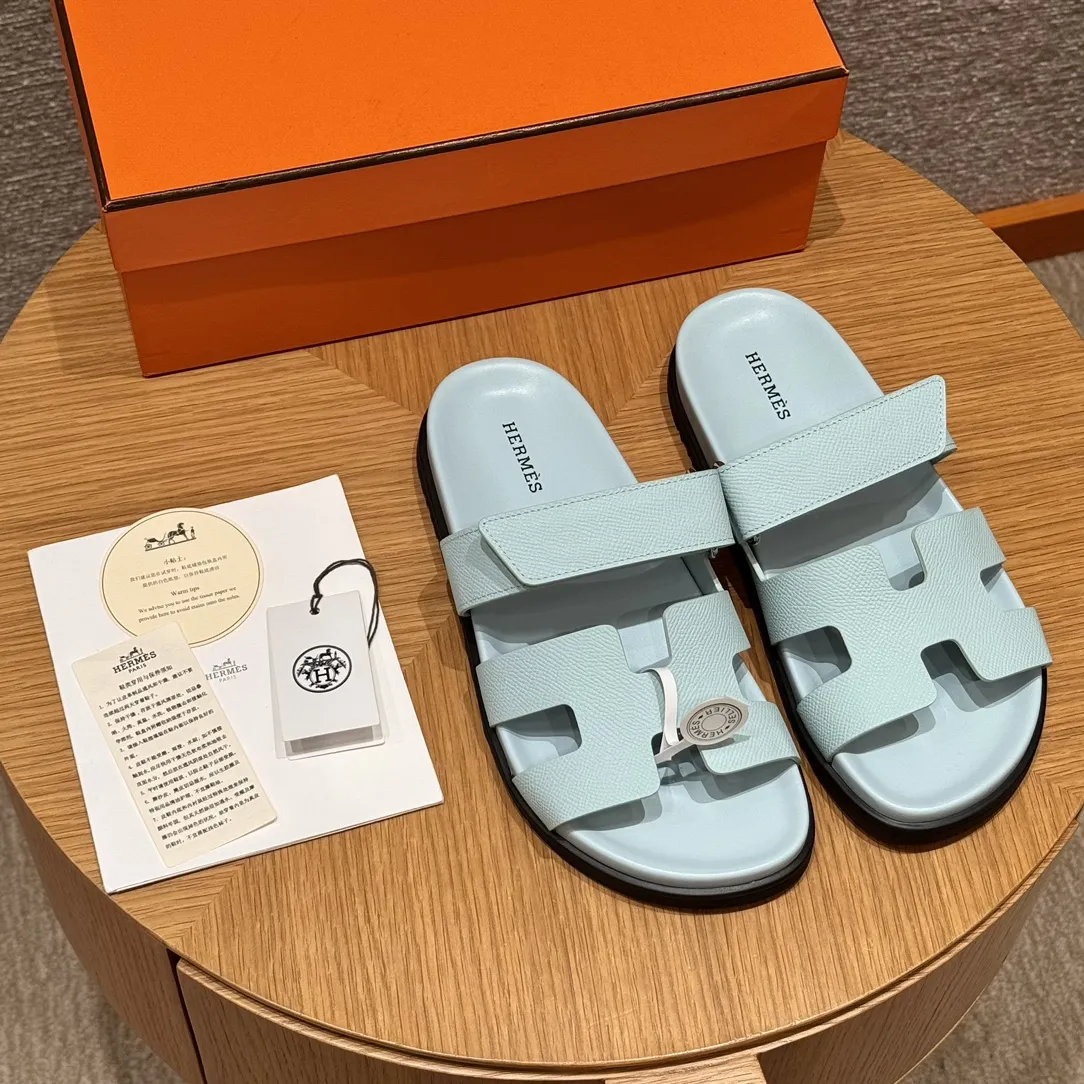 HERMES Женские сандалии Chypre Epsom