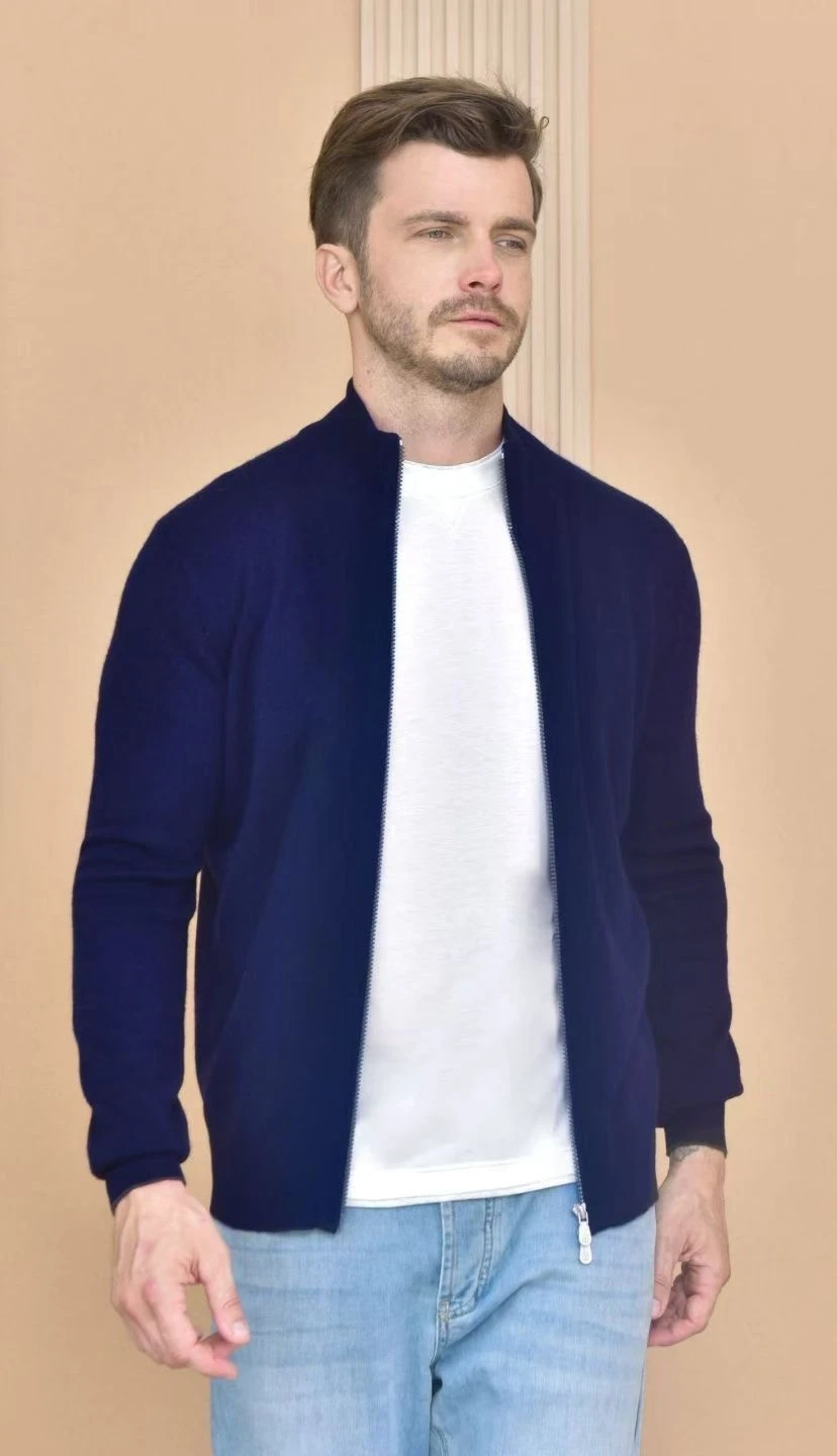 BRUNELLO CUCINELLI Мужской джемпер из кашемира  BRUNELLO CUCINELLI Мужской джемпер из кашемира