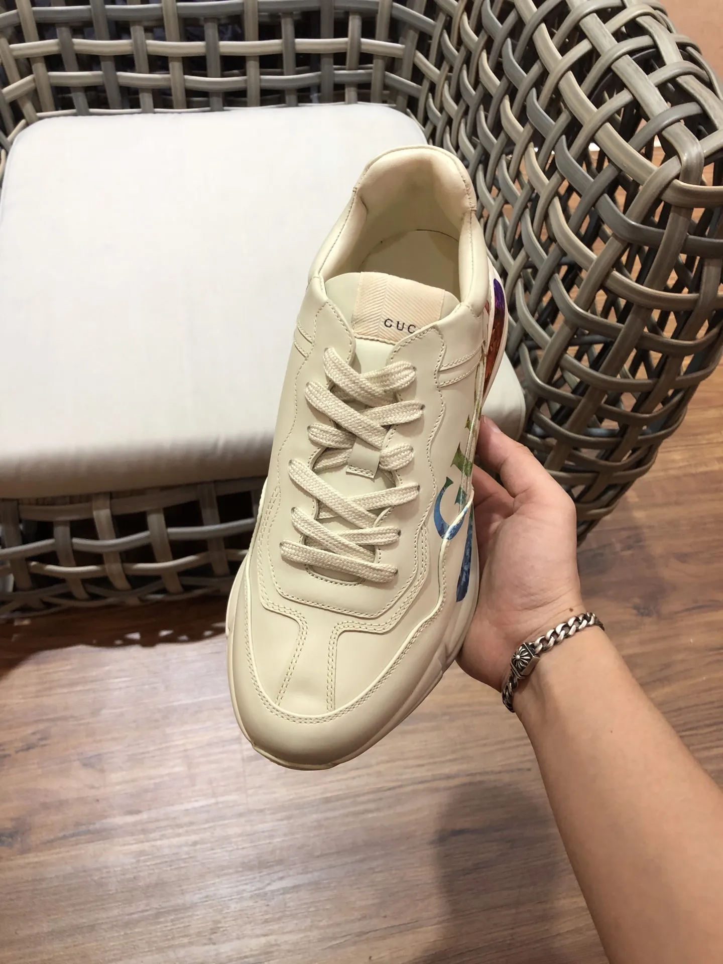 GUCCI Мужские кроссовки с 5D печатью GUCCI Мужские кроссовки с 5D печатью