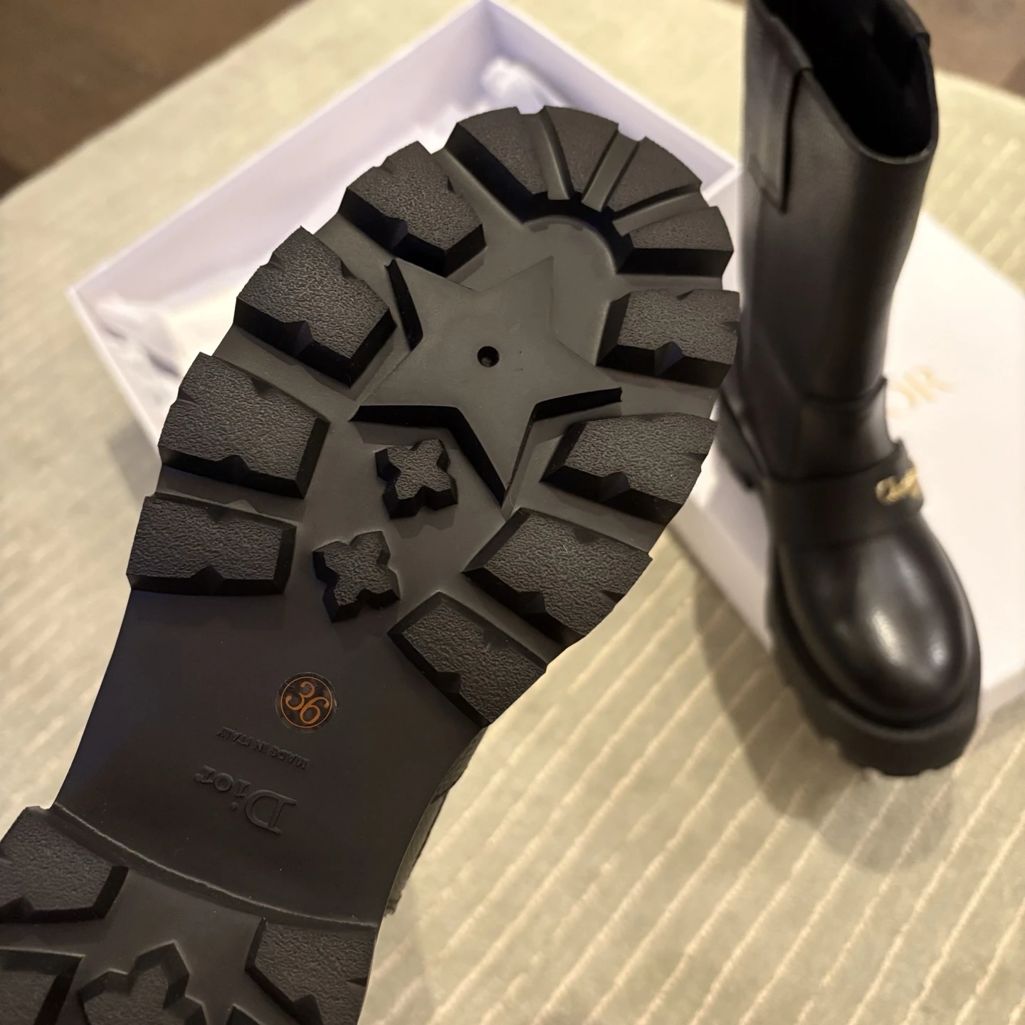 CHRISTIAN DIOR Женские ботинки челси