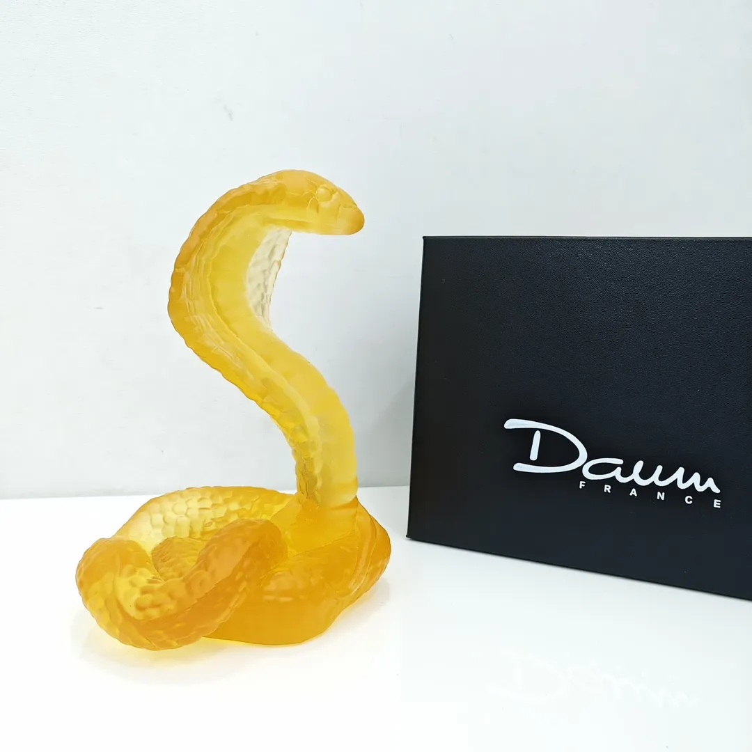 DAUM Хрустальный орнамент кобра