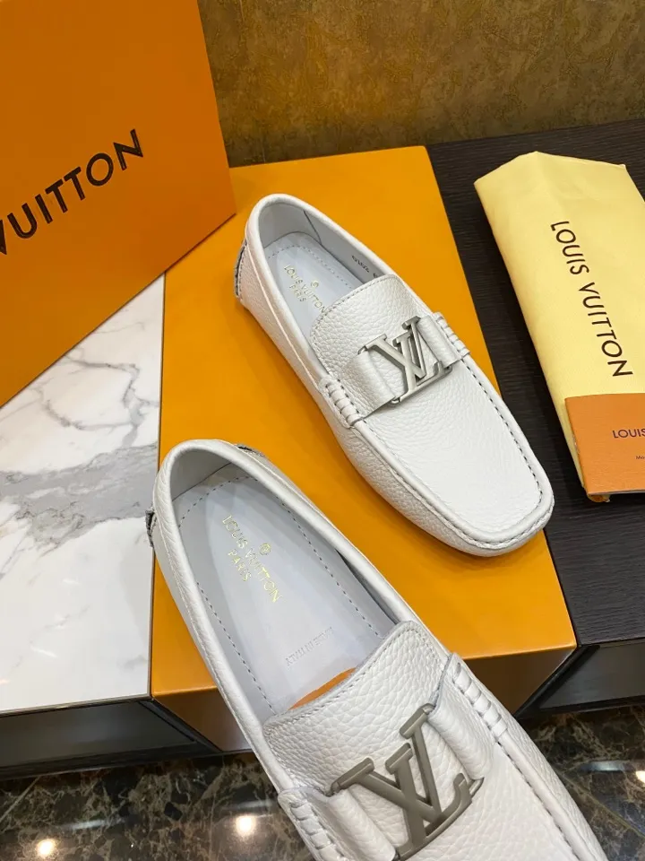LOUIS VUITTON Мужские мокасины из воловьей кожи LOUIS VUITTON Мужские мокасины из воловьей кожи