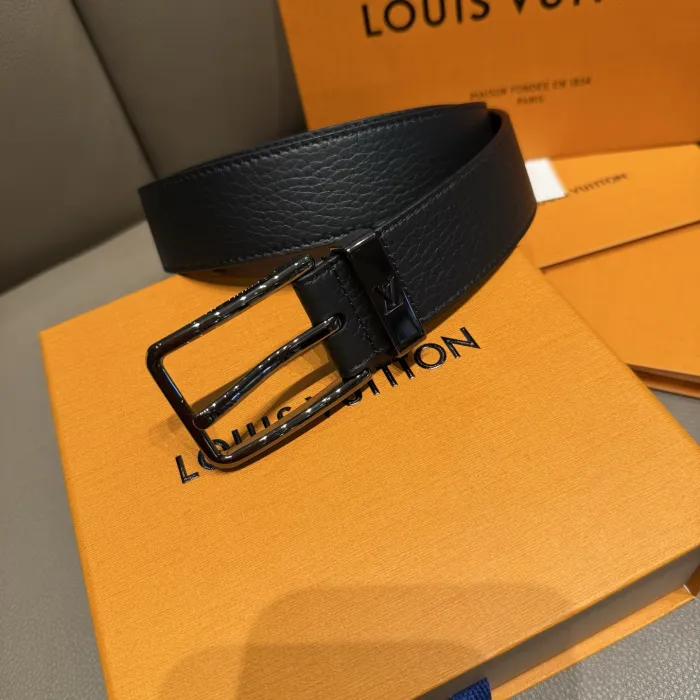 LOUIS VUITTON Мужской ремень коровья кожа