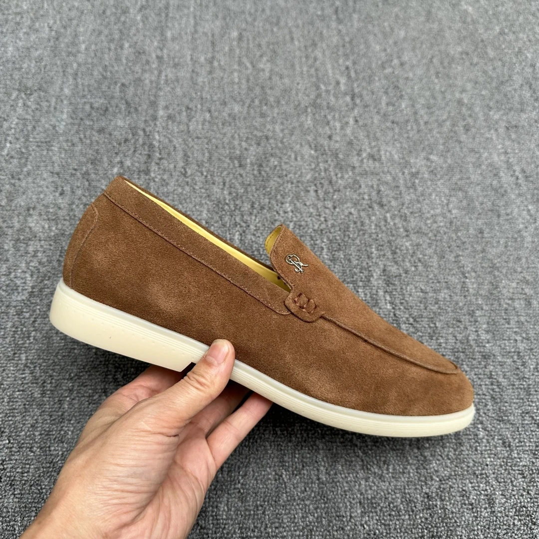 STEFANO RICCI Мужские лоферы из замши