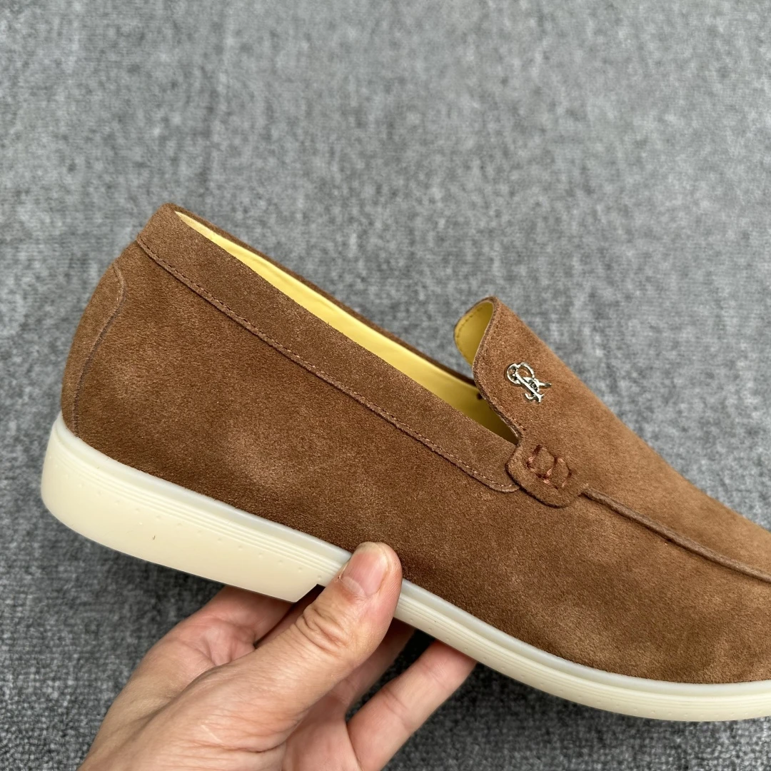 STEFANO RICCI Мужские лоферы из замши