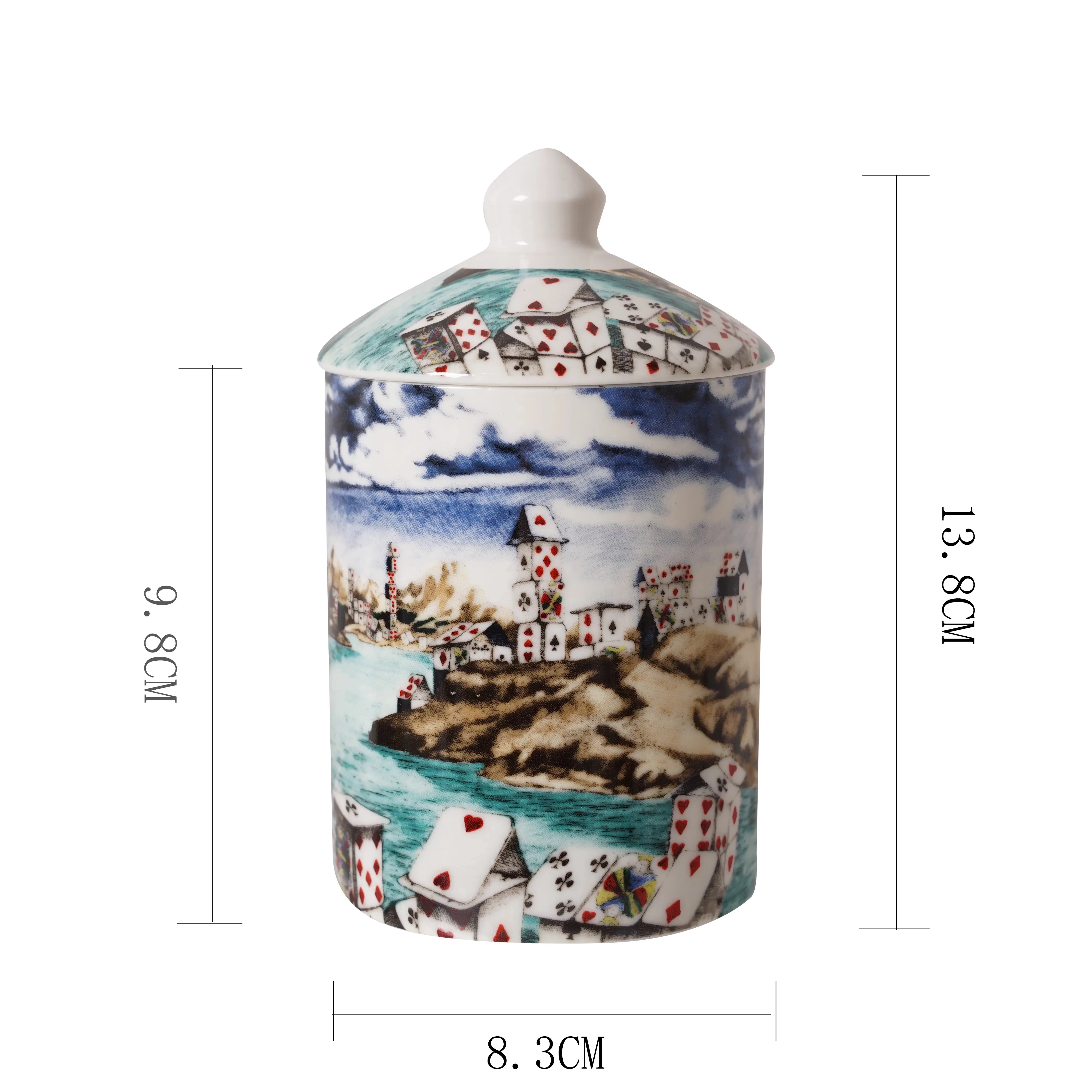 MEETROPOL Декоративные тарелки и сахарница "Покер" MEETROPOL Декоративные тарелки и сахарница "Покер"