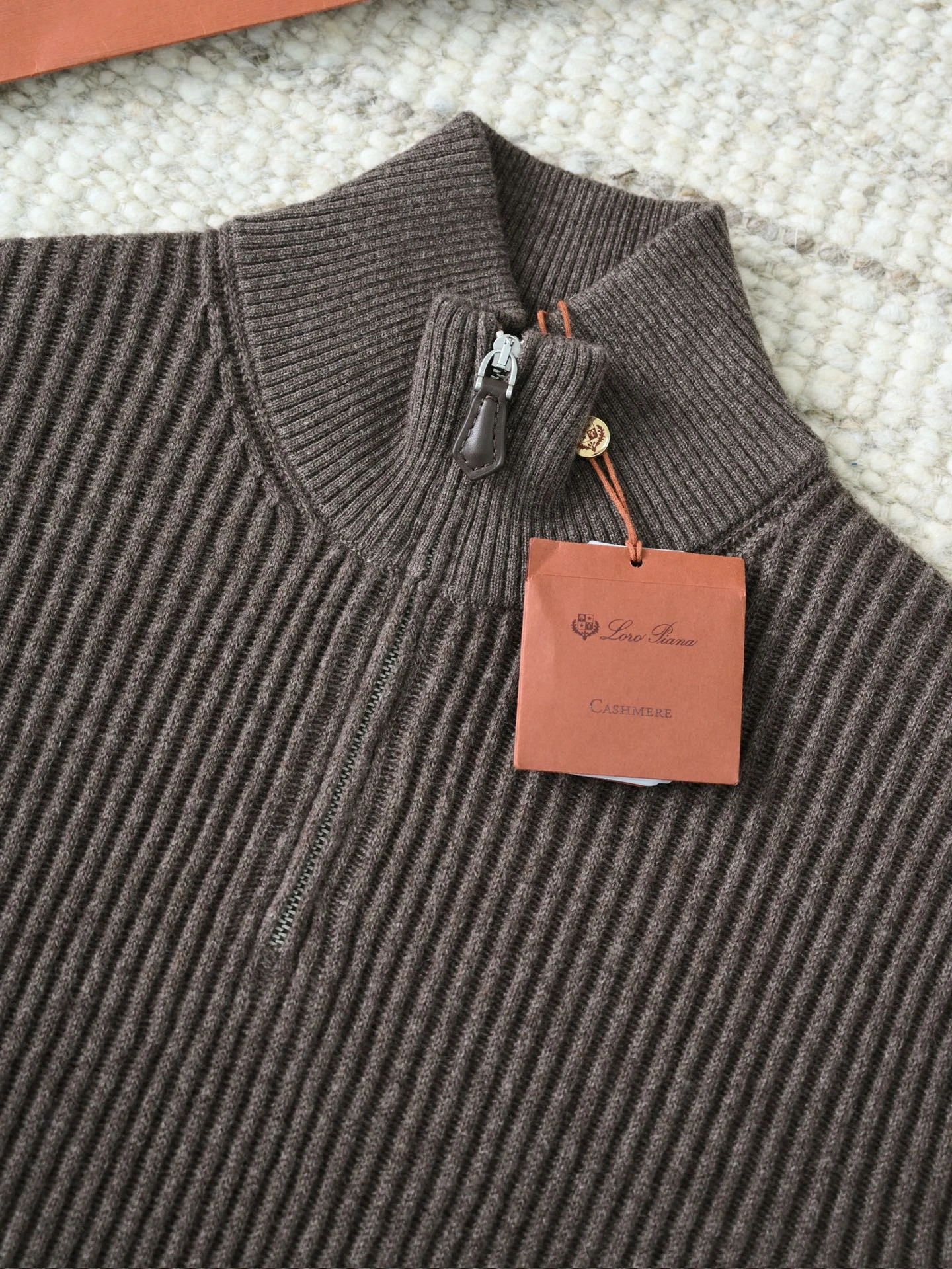 LORO PIANA Мужской пуловер из кашемира 