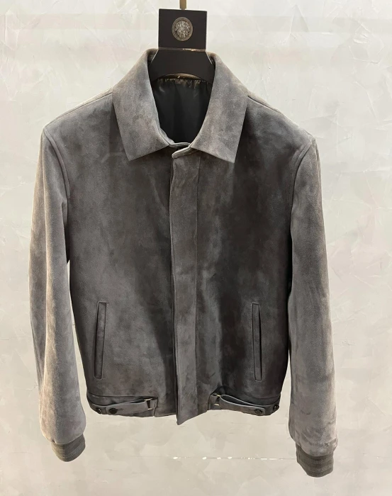 ZEGNA Мужская куртка из замши