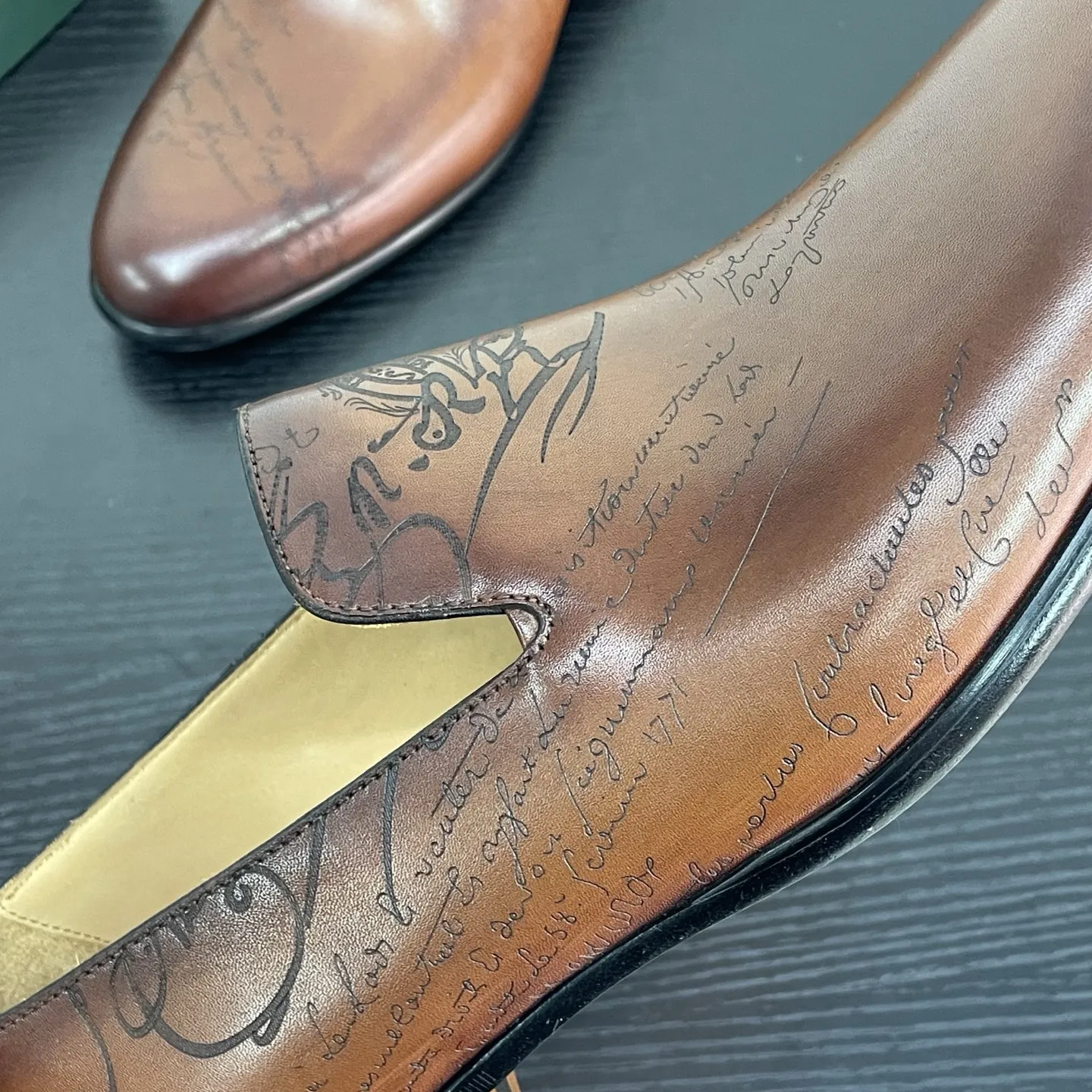 BERLUTI Мужские лоферы из коровьей кожи BERLUTI Мужские лоферы из коровьей кожи