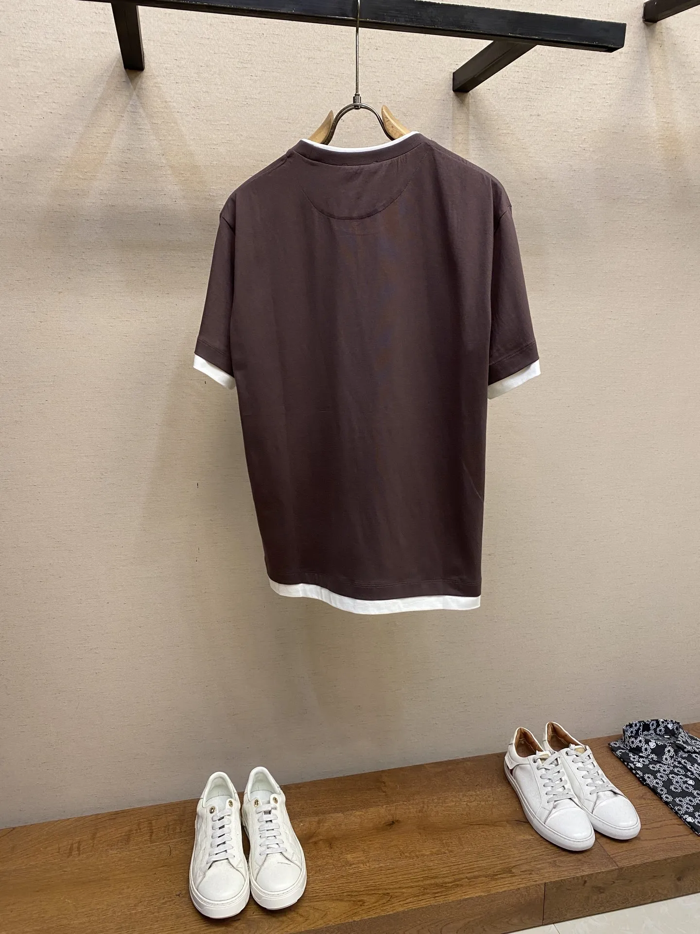 PRADA Мужская футболка из хлопка PRADA Мужская футболка из хлопка