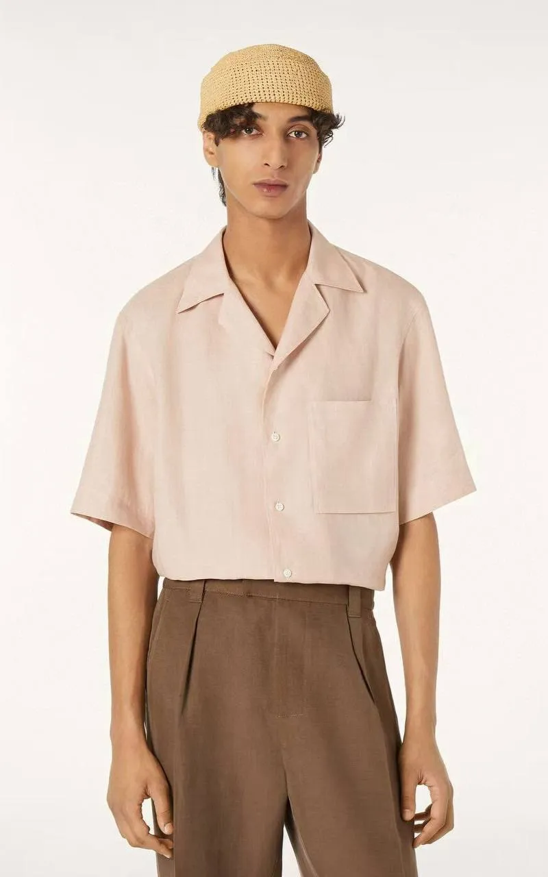 LORO PIANA Мужская рубашка лён LORO PIANA Мужская рубашка лён