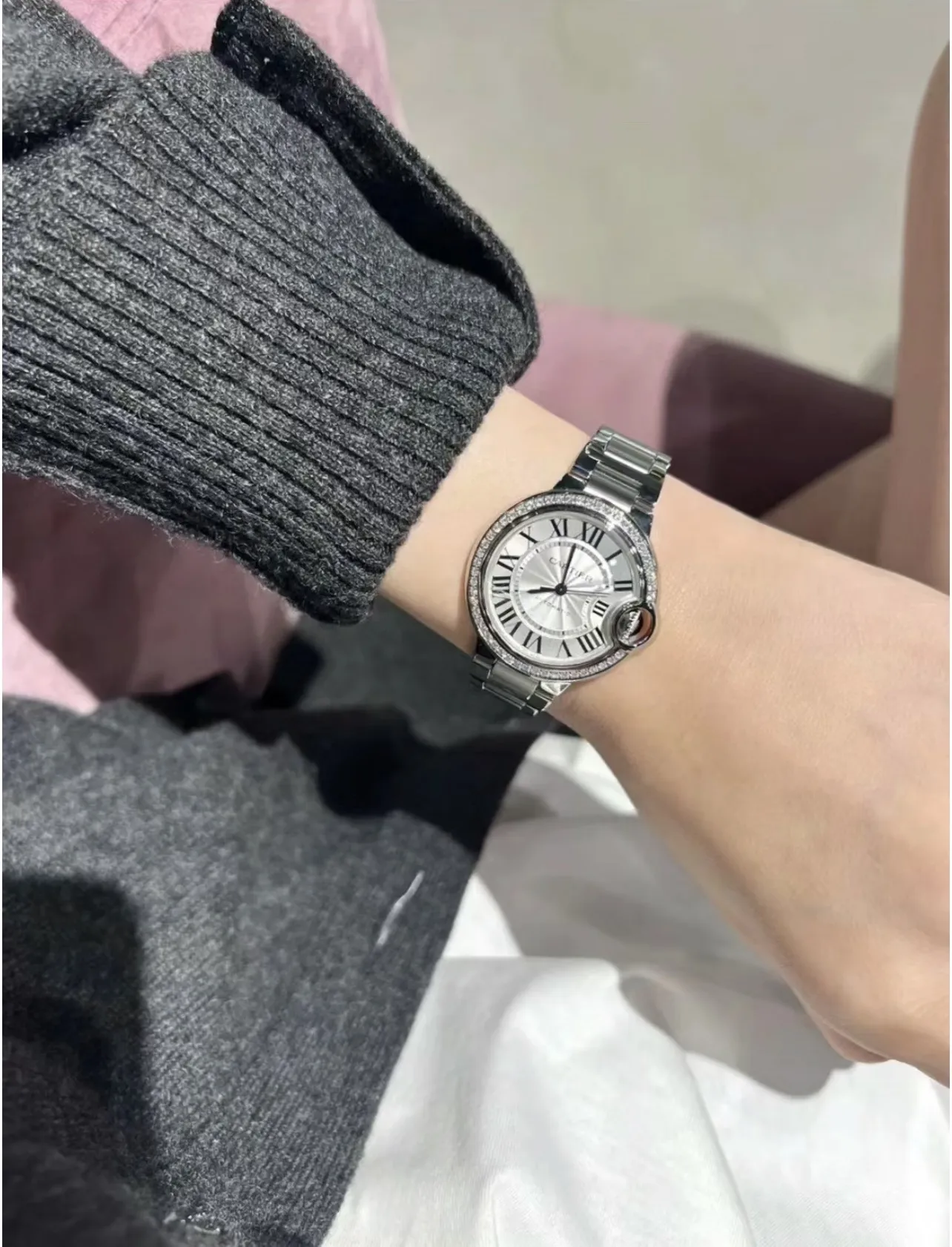 CARTIER Женские часы Ballon Bleu W4BB0016 33 мм CARTIER Женские часы Ballon Bleu W4BB0016 33 мм