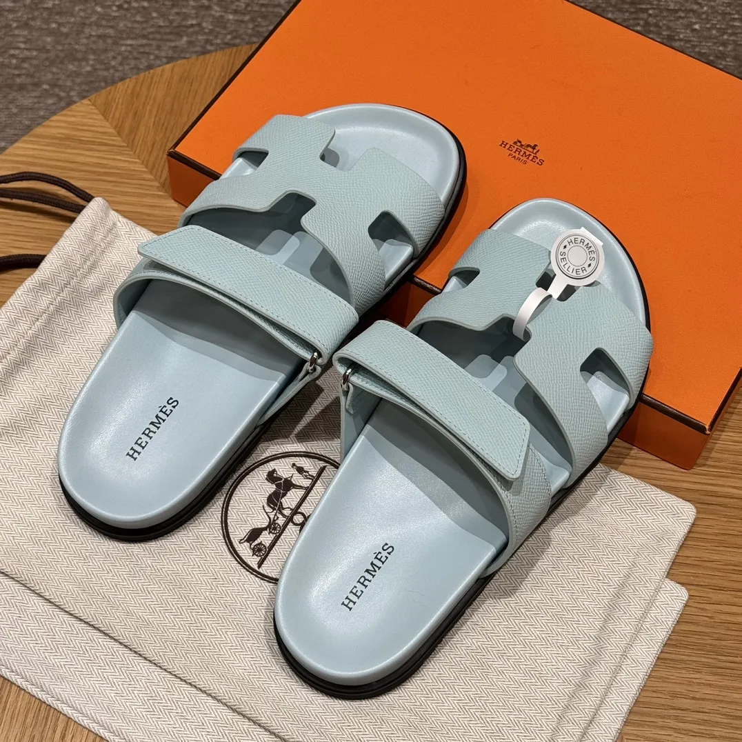 HERMES Женские сандалии Chypre Epsom