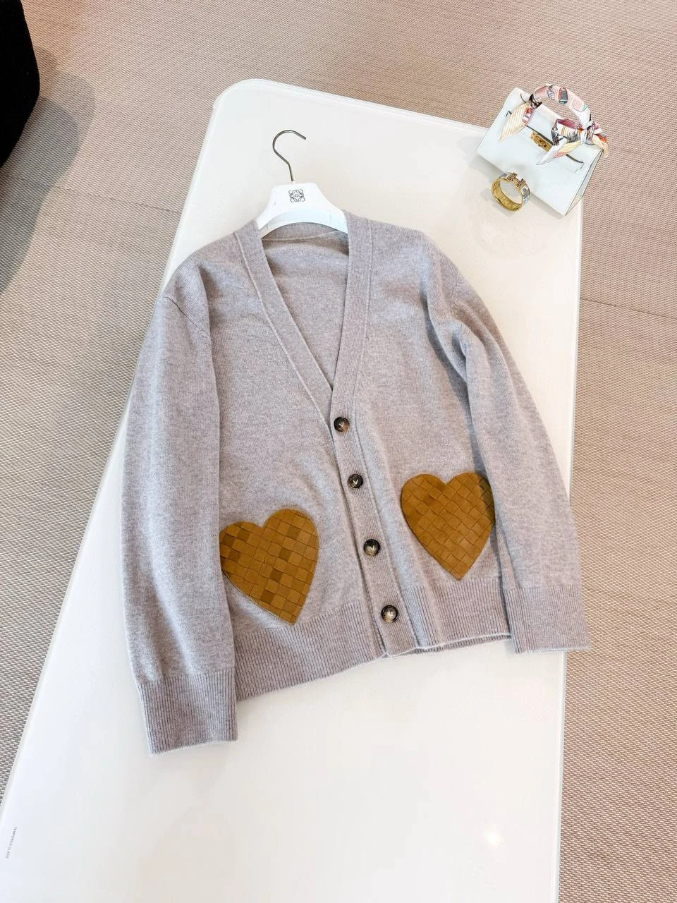 BOTTEGA VENETA Женский кардиган из кашемира BOTTEGA VENETA Женский кардиган из кашемира