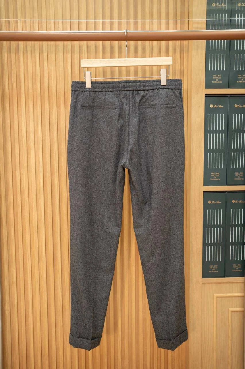 KITON Мужские брюки из хлопка KITON Мужские брюки из хлопка