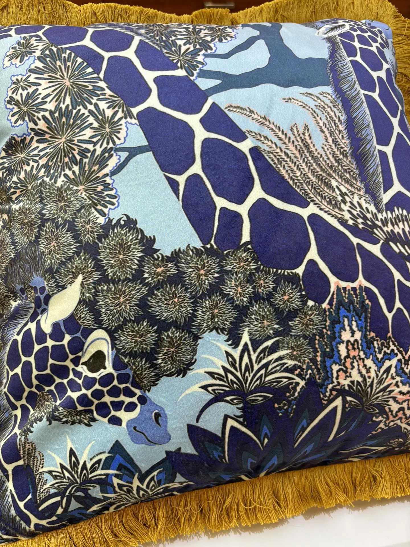 HERMES Подушка из бархата HERMES Подушка из бархата