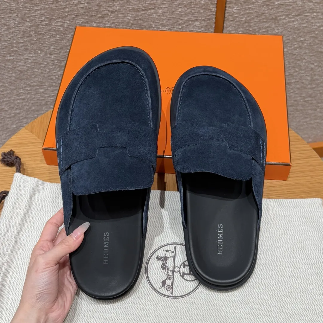 HERMES Мужские мюли Go