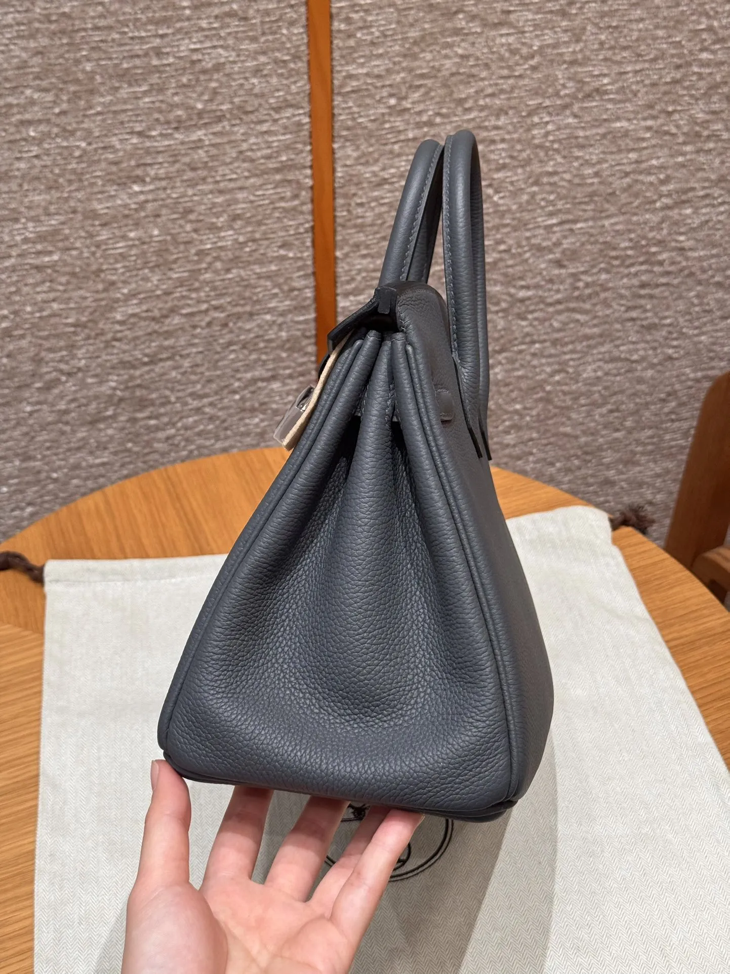 HERMES Женская сумка Birkin 25 см H0 Togo HERMES Женская сумка Birkin 25 см H0 Togo