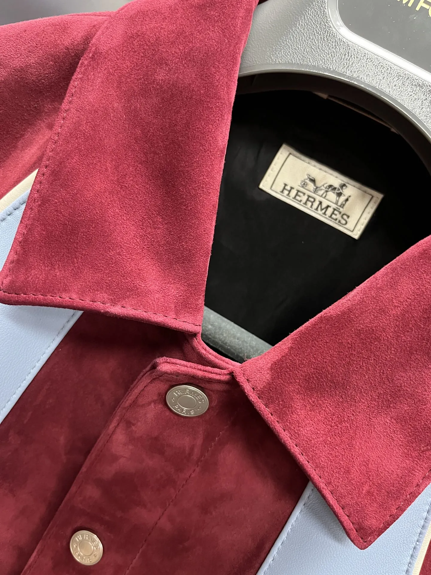 HERMES Мужская кожаная куртка HERMES Мужская кожаная куртка