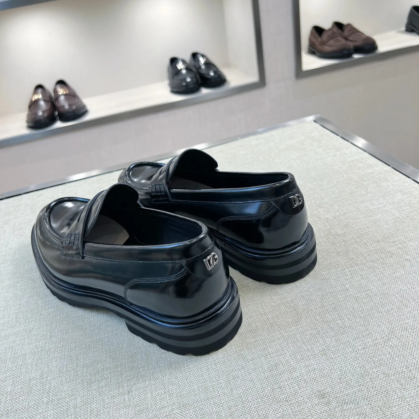 DOLCE & GABBANA Мужские лоферы коровья кожа DOLCE & GABBANA Мужские лоферы коровья кожа