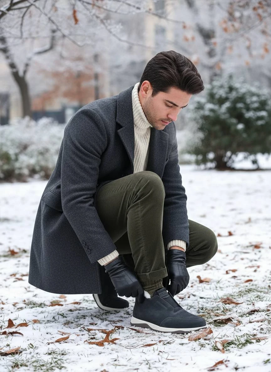 BERLUTI Мужские лоферы замшевые