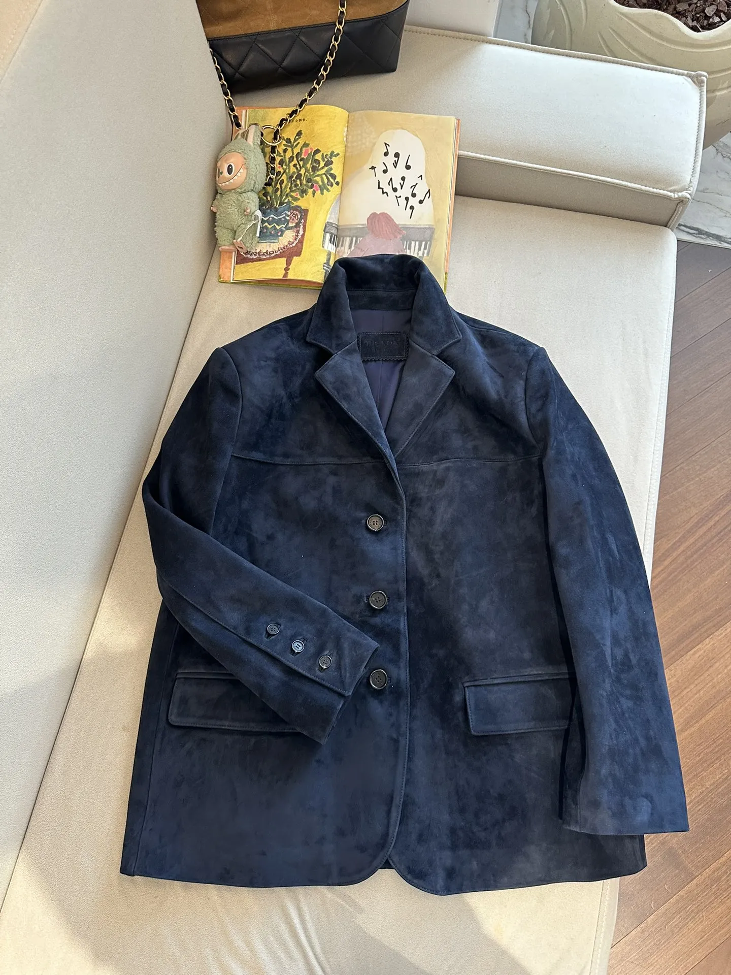 PRADA Женский жакет из замши