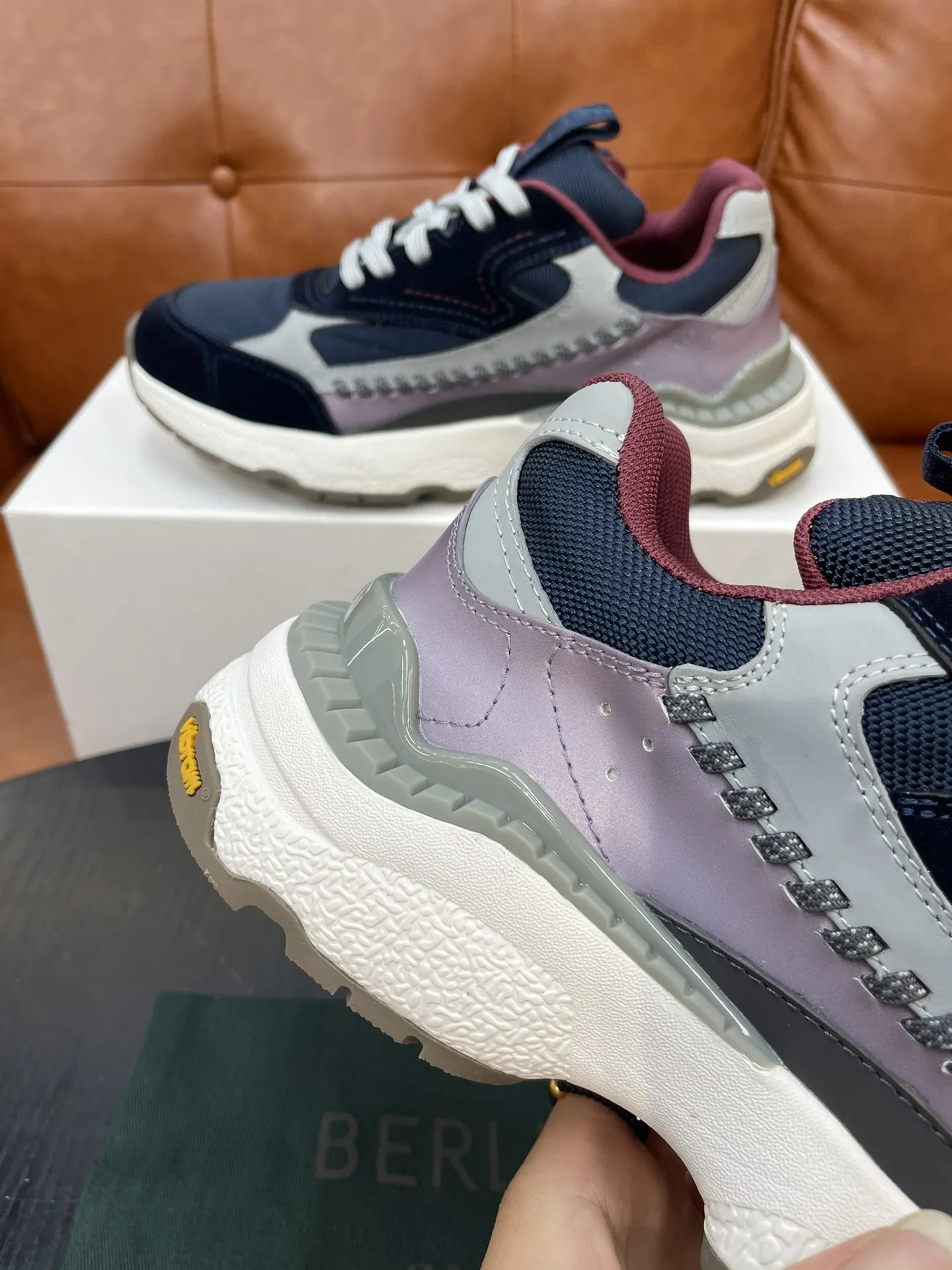 BERLUTI Мужские кроссовки классическая шнуровка