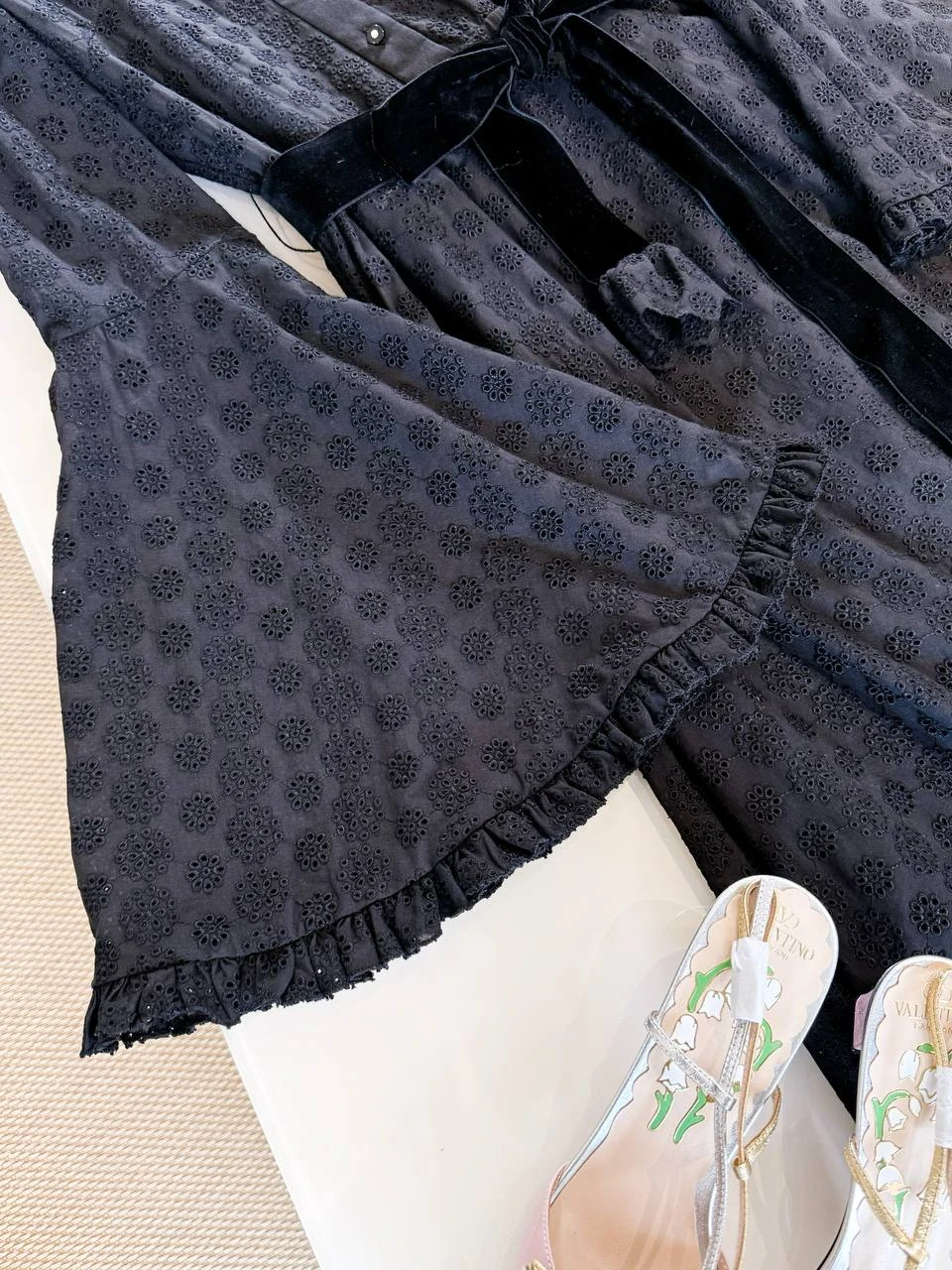 VALENTINO Женское платье из хлопка VALENTINO Женское платье из хлопка