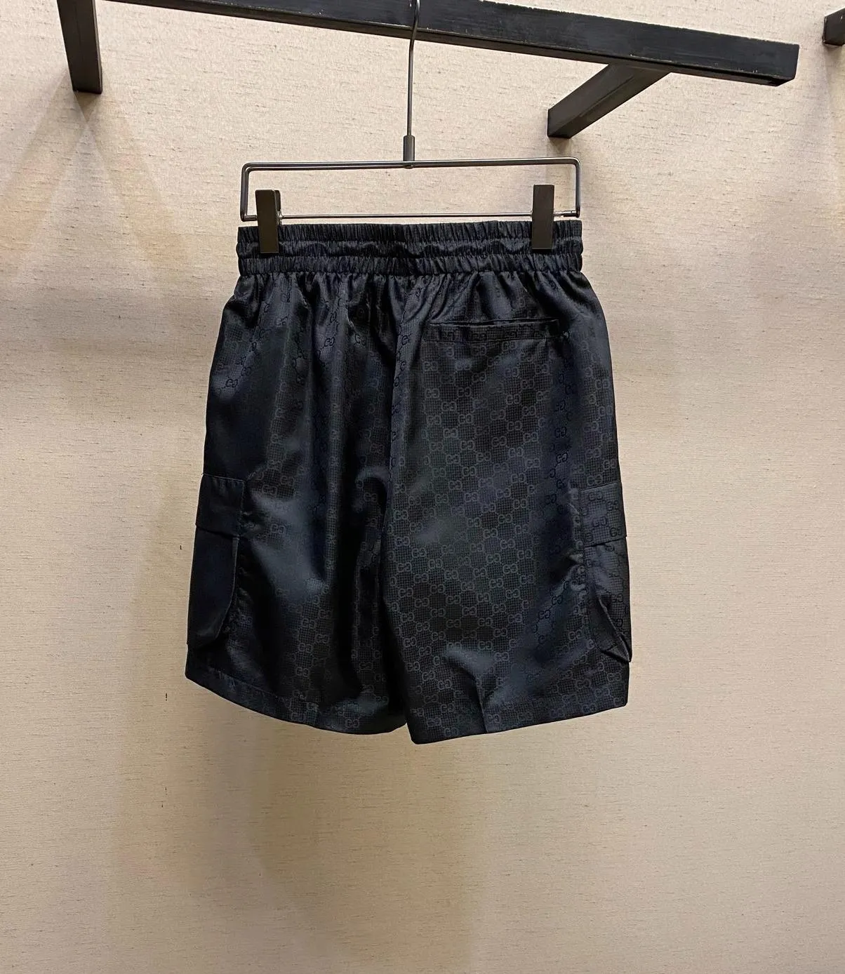 GUCCI Мужские шорты хлопок в клеточку