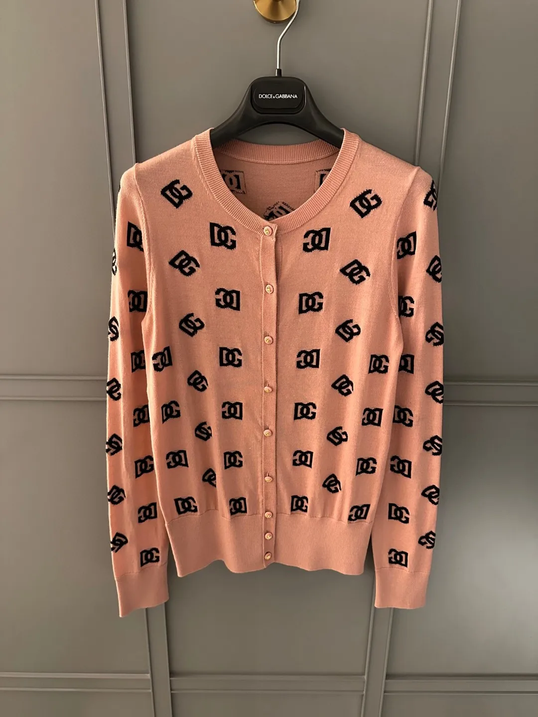 DOLCE & GABBANA Женский кардиган из шерсти и шелка DOLCE & GABBANA Женский кардиган из шерсти и шелка