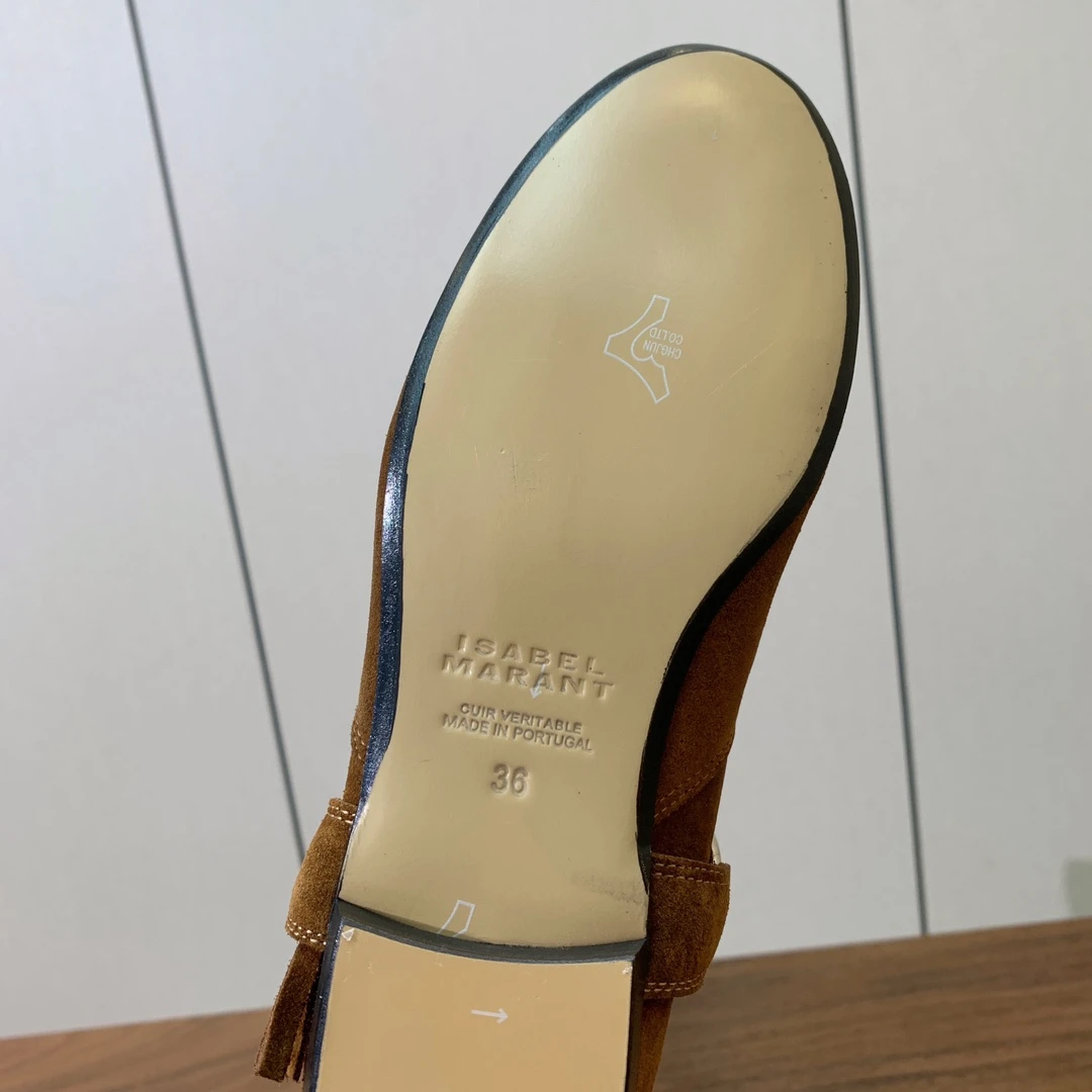 ISABEL MARANT Женские замшевые сапоги с вышивкой