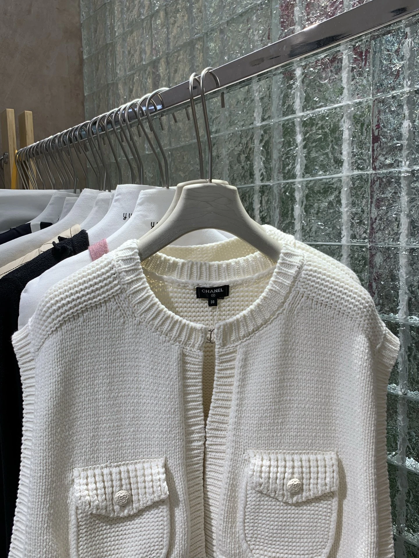 CHANEL Женский жилет из хлопка CHANEL Женский жилет из хлопка