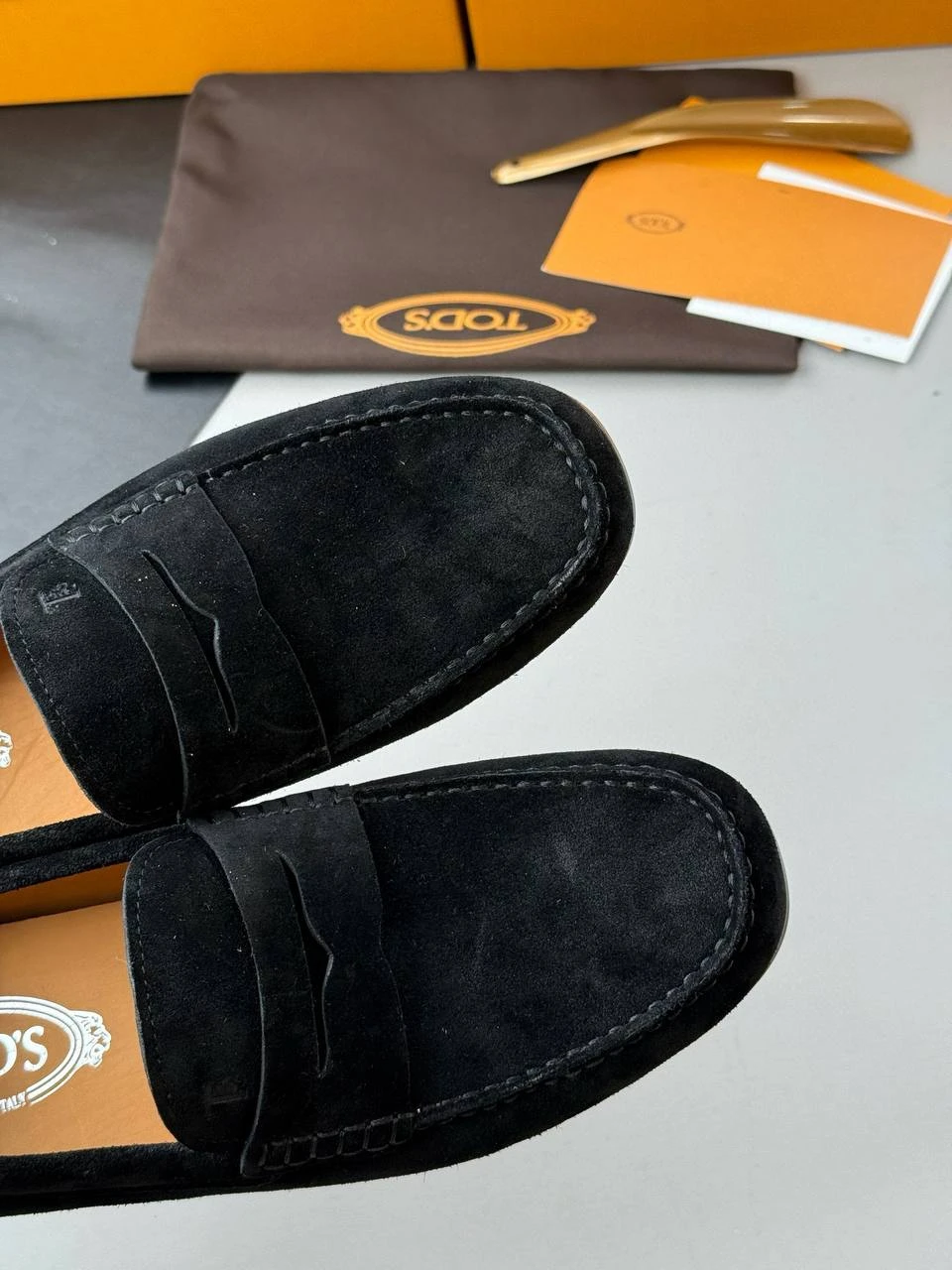 TOD'S Мужские лоферы из телячьей кожи TOD'S Мужские лоферы из телячьей кожи